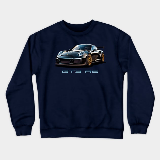 GT Three RS Crewneck Sweatshirt by Garage Buds